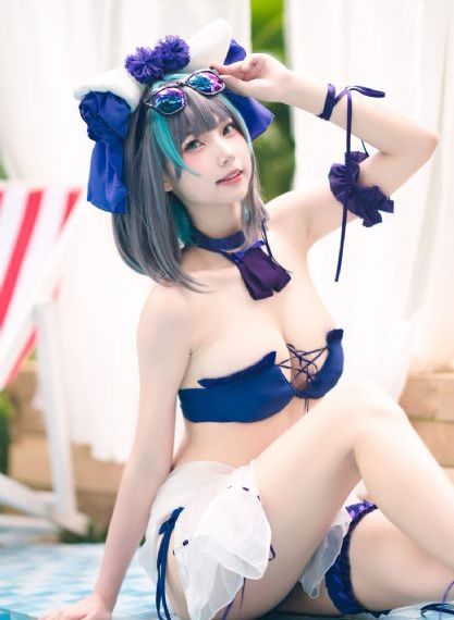 溪边春色